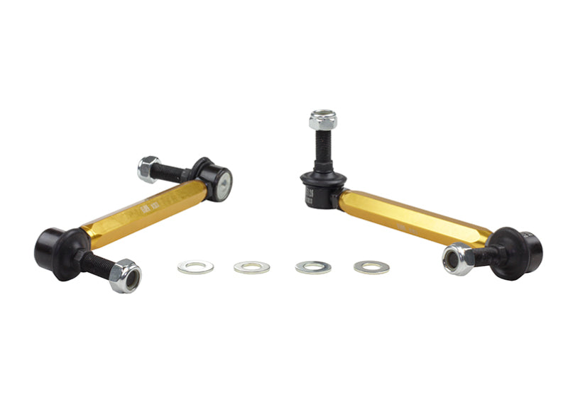 Whiteline Universal Sway Bar Link Assembly Heavy Duty Adjustable Ball/Ball Style Whiteline Universal Sway Bar Link Assembly Heavy Duty Adjustable Ball/Ball Style