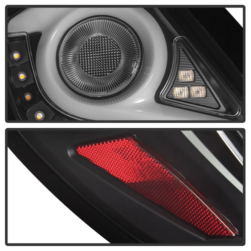 Spyder 16-19 Honda Civic 4 Door Light Bar LED Tail Lights - Black - ALT-YD-HC164D-LB-BK Spyder 16-19 Honda Civic 4 Door Light Bar LED Tail Lights - Black - ALT-YD-HC164D-LB-BK