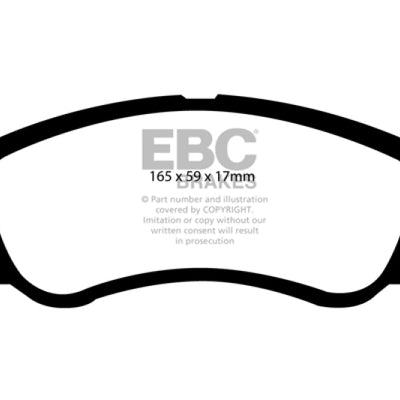 EBC 04-09 Kia Spectra 1.8 Greenstuff Front Brake Pads
