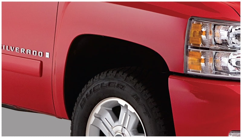 Bushwacker 07-14 Chevy Silverado 2500 HD Fleetside Extend-A-Fender Style Flares 4pc - Black Bushwacker 07-14 Chevy Silverado 2500 HD Fleetside Extend-A-Fender Style Flares 4pc - Black