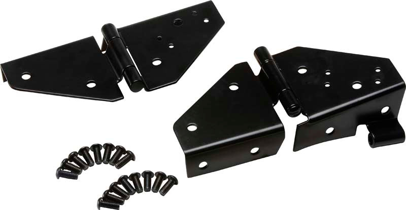 Kentrol 76-95 Jeep CJ/Wrangler YJ Windshield Hinge Pair - Powdercoat Black Kentrol 76-95 Jeep CJ/Wrangler YJ Windshield Hinge Pair - Powdercoat Black