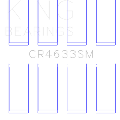 King Engine Bearings 07-12 Mini Cooper N14B16C (Size +.3mm Undersize) Connecting Rod Bearing Set