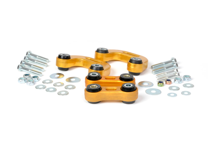 Whiteline 93-00 & 03-07 Subaru Impreza Non-Turbo Front&Rear Sway bar link conv kit - extra h/d alloy Whiteline 93-00 & 03-07 Subaru Impreza Non-Turbo Front&Rear Sway bar link conv kit - extra h/d alloy