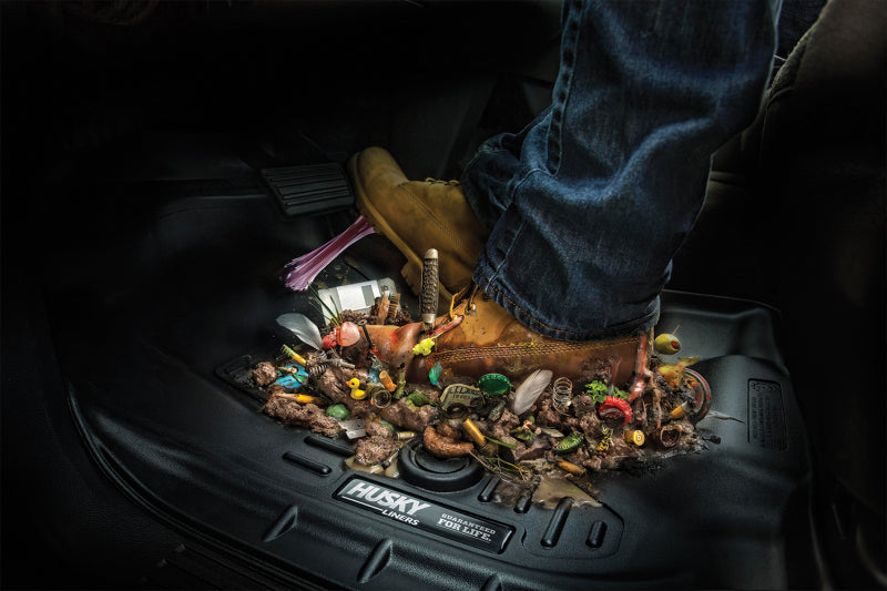Husky Liners 2012 Honda CR-V WeatherBeater Black Rear Cargo Liner Husky Liners 2012 Honda CR-V WeatherBeater Black Rear Cargo Liner