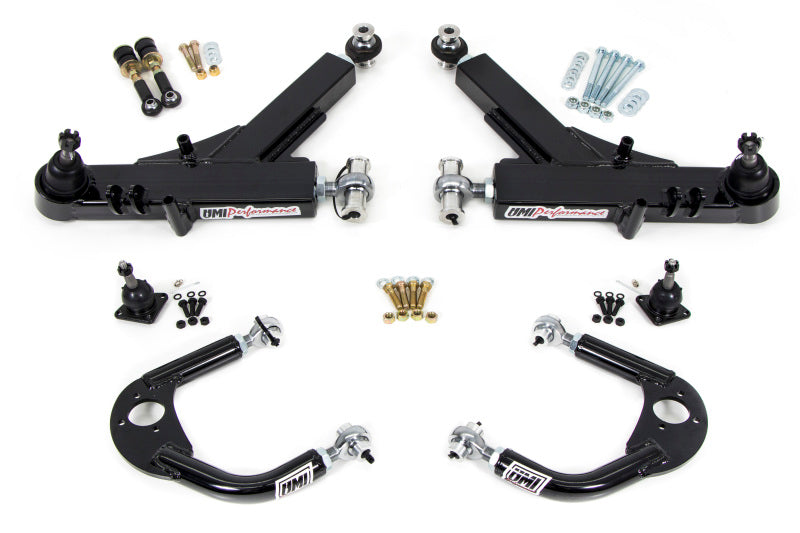 UMI Performance 93-02 GM F-Body Front A-Arm Kit Road Race Boxed Lower + Adj Upper UMI Performance 93-02 GM F-Body Front A-Arm Kit Road Race Boxed Lower + Adj Upper