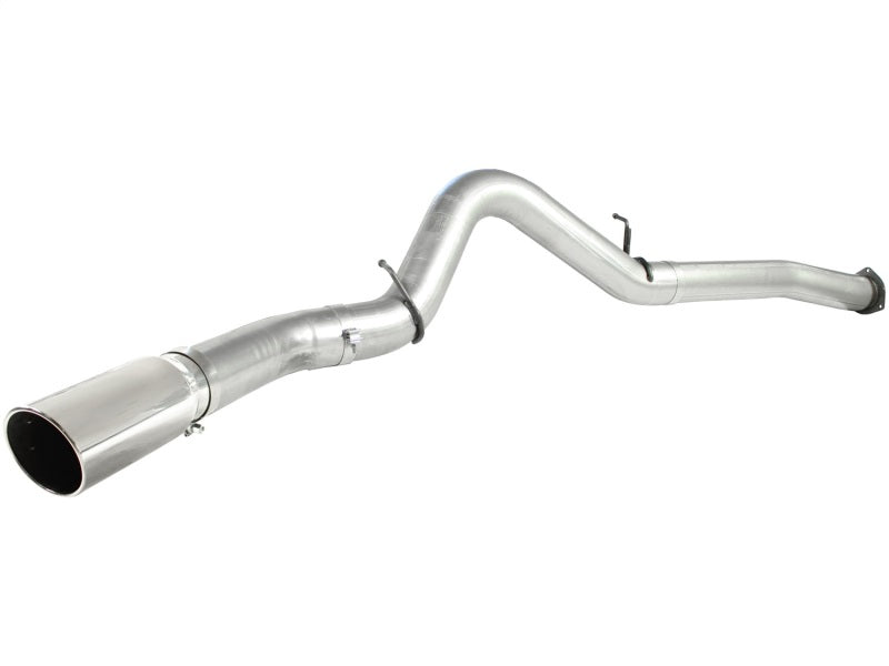 aFe ATLAS 5in DPF-Back Alum Steel Exhaust System Polished Tip GM Diesel Trucks 7.5-10 V8-6.6L td LMM aFe ATLAS 5in DPF-Back Alum Steel Exhaust System Polished Tip GM Diesel Trucks 7.5-10 V8-6.6L td LMM