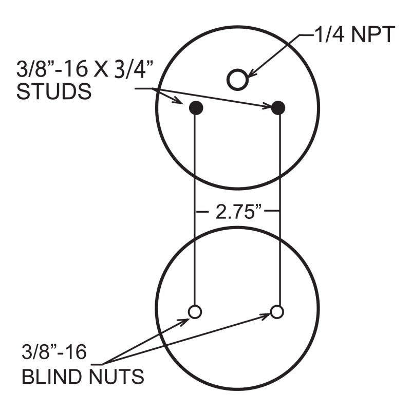 Firestone Ride-Rite Replacement Bellow 224C (For Kit PN 0830/2080/2032/2068) (W217606859) Firestone Ride-Rite Replacement Bellow 224C (For Kit PN 0830/2080/2032/2068) (W217606859)