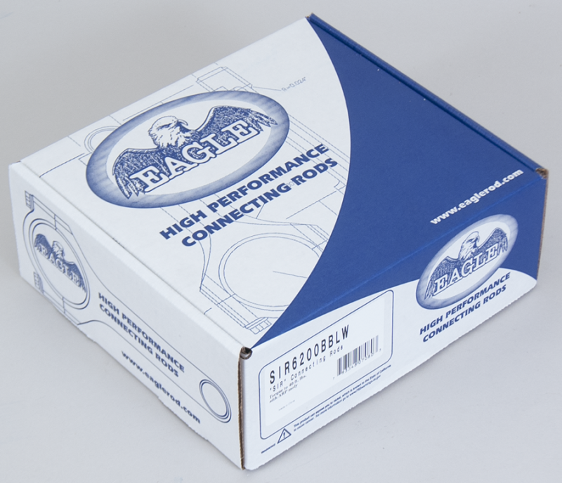 Eagle Chevrolet SB Forged 5140 Steel I-Beam Rods (Set of 8) Eagle Chevrolet SB Forged 5140 Steel I-Beam Rods (Set of 8)