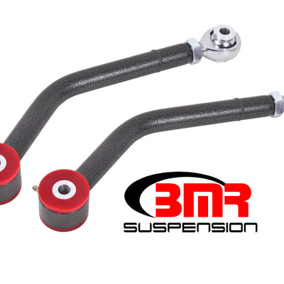BMR 08-17 Challenger Upper Control Arms Single Adj. Rod Ends (Polyurethane) - Black Hammertone