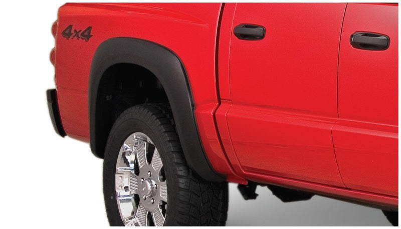 Bushwacker 97-04 Dodge Dakota Fleetside Extend-A-Fender Style Flares 4pc - Black Bushwacker 97-04 Dodge Dakota Fleetside Extend-A-Fender Style Flares 4pc - Black