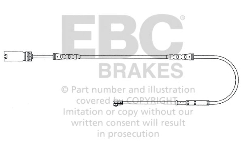 EBC 2010-2013 BMW 128 3.0L Front Wear Leads EBC 2010-2013 BMW 128 3.0L Front Wear Leads