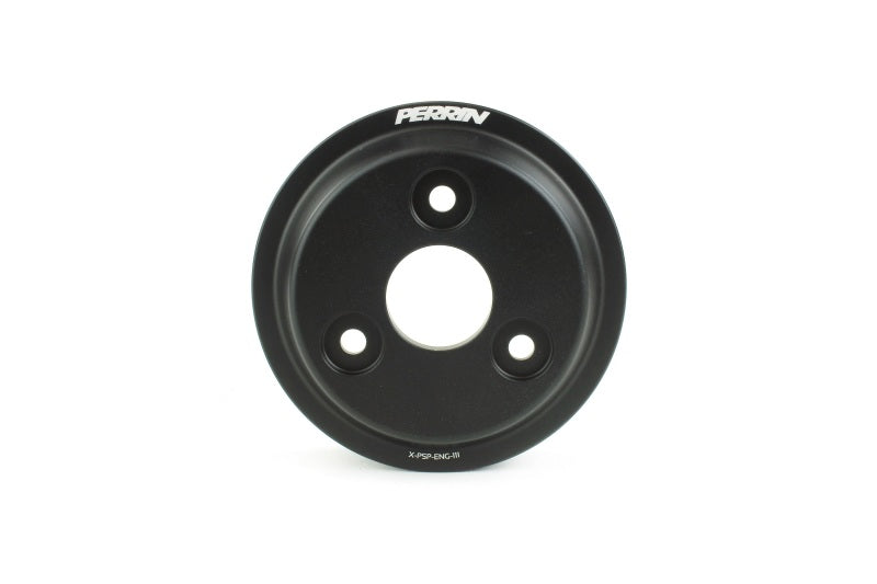 Perrin 15-21 Subaru WRX Lightweight Water Pump Pulley - Black Perrin 15-21 Subaru WRX Lightweight Water Pump Pulley - Black