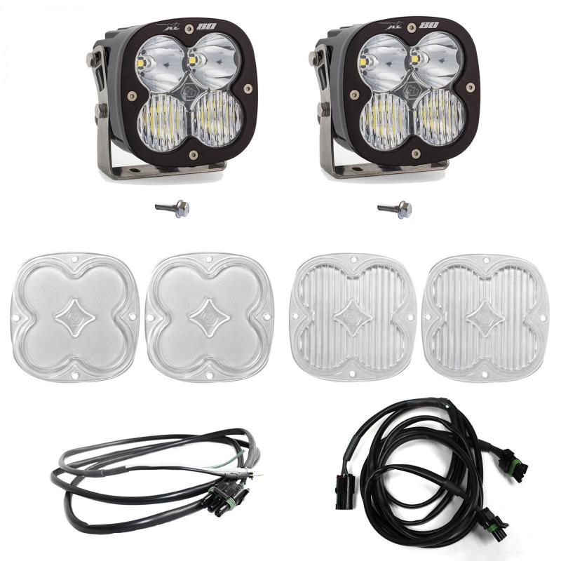 Baja Designs 2021+ Ford Bronco A Piller Light Kit XL80 D/C w/Upfitter Baja Designs 2021+ Ford Bronco A Piller Light Kit XL80 D/C w/Upfitter