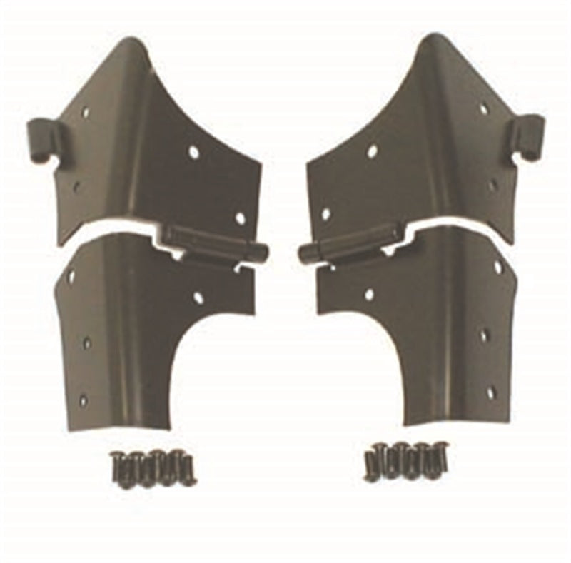 Rugged Ridge 97-06 Jeep Wrangler TJ Black Windshield Hinges Rugged Ridge 97-06 Jeep Wrangler TJ Black Windshield Hinges