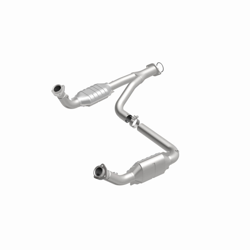 MagnaFlow Conv DF 07-09 Chevrolet/GMC Silverado/Sierra 2500 HD 6.0L Y-Pipe Assembly excludes Classic MagnaFlow Conv DF 07-09 Chevrolet/GMC Silverado/Sierra 2500 HD 6.0L Y-Pipe Assembly excludes Classic