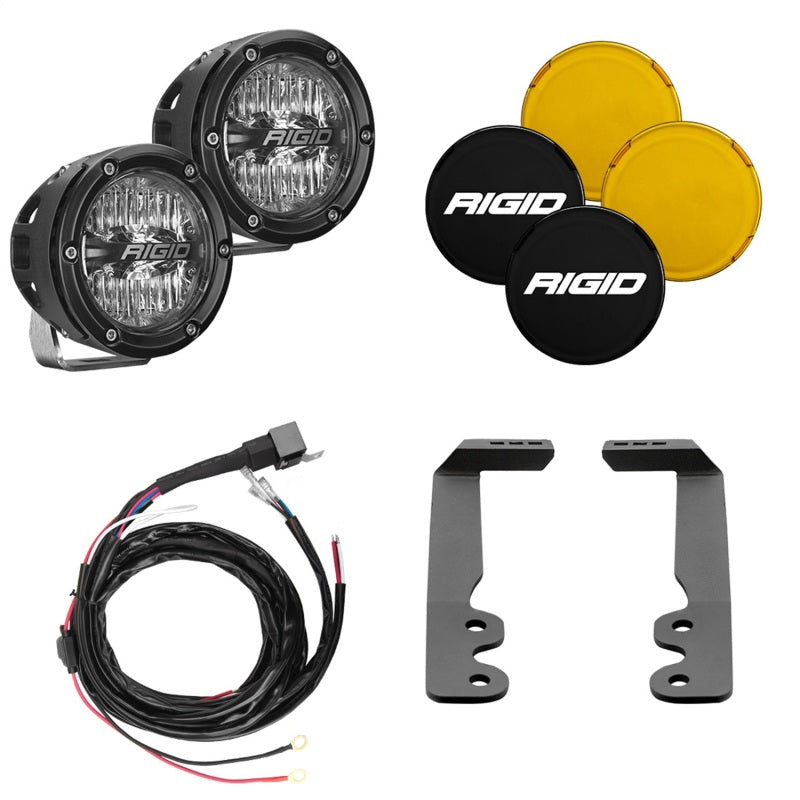 Rigid Industries 2022+ Toyota Tundra 4in. 360-Series A-Pillar Lighting Kit Rigid Industries 2022+ Toyota Tundra 4in. 360-Series A-Pillar Lighting Kit