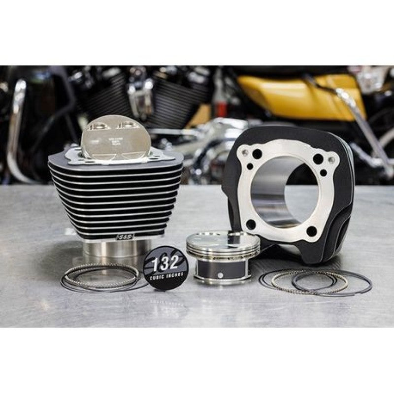 S&S Cycle 2017+ M8 Models 4.5in Stroke 132in Big Bore Kit S&S Cycle 2017+ M8 Models 4.5in Stroke 132in Big Bore Kit