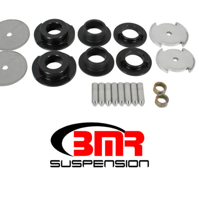 BMR 16-17 6th Gen Camaro Rear Cradle Lockout Bushing Kit - Black