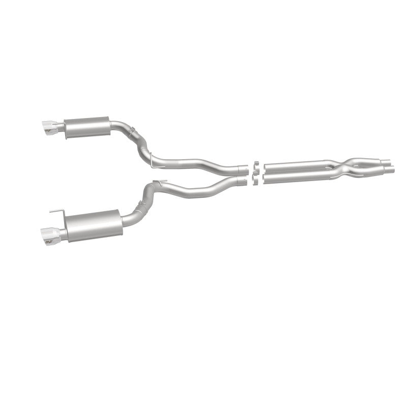 MagnaFlow Cat Back, SS, 3in, Street, Dual Split Polished 4.5in Tips 2015 Ford Mustang GT V8 5.0L MagnaFlow Cat Back, SS, 3in, Street, Dual Split Polished 4.5in Tips 2015 Ford Mustang GT V8 5.0L