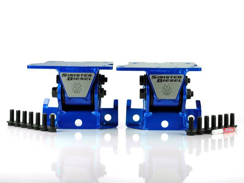 Sinister Diesel 01-10 GM Duramax LB7/LLY/LBZ/LMM High Performance Motor Mounts Sinister Diesel 01-10 GM Duramax LB7/LLY/LBZ/LMM High Performance Motor Mounts
