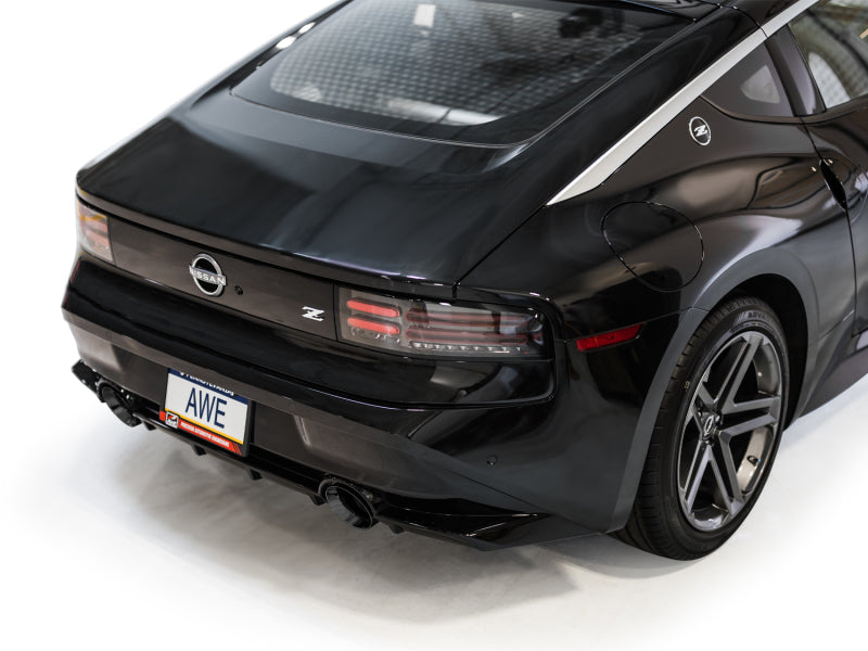 AWE 2023 Nissan Z RZ34 RWD Track Edition Catback Exhaust System w/ Diamond Black Tips AWE 2023 Nissan Z RZ34 RWD Track Edition Catback Exhaust System w/ Diamond Black Tips