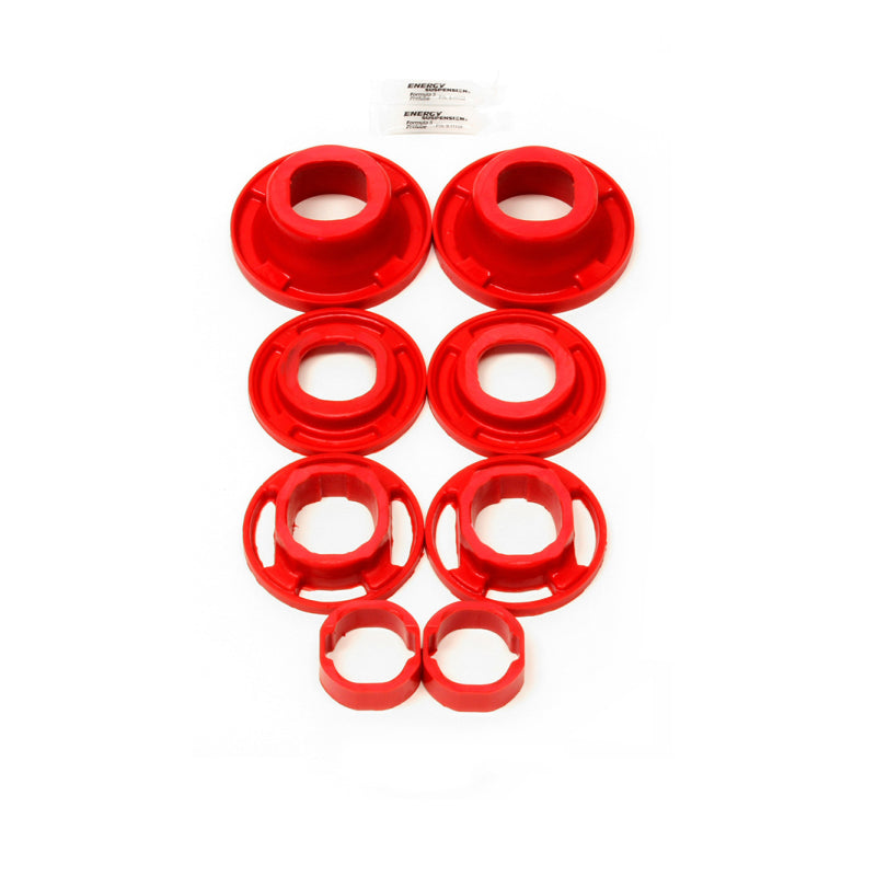 BMR 12-15 5th Gen Camaro Rear Cradle Street Version Poly Inserts Only Bushing Kit - Red BMR 12-15 5th Gen Camaro Rear Cradle Street Version Poly Inserts Only Bushing Kit - Red