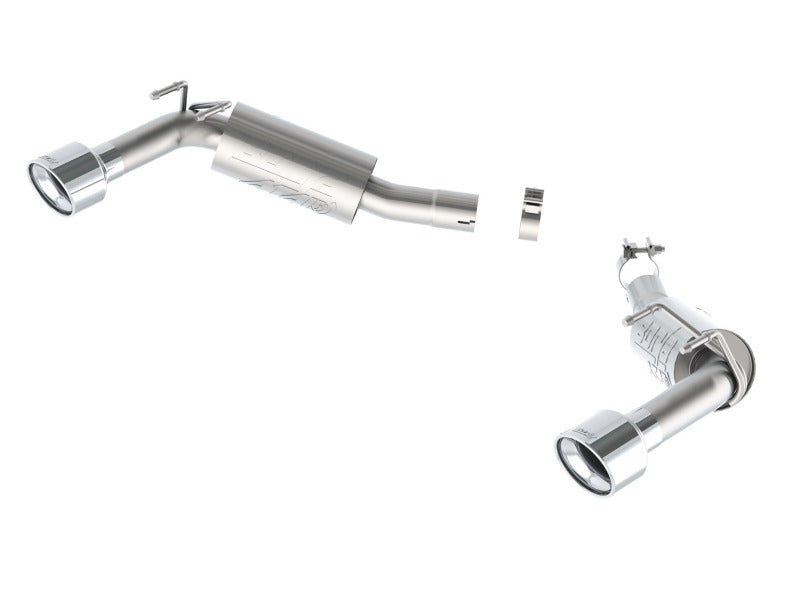 Borla 14-15 Camaro SS 6.2L V8 RWD Single Split Rr Exit ATAK Exhaust (rear section only) Borla 14-15 Camaro SS 6.2L V8 RWD Single Split Rr Exit ATAK Exhaust (rear section only)