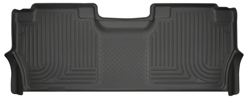 Husky Liners 21-23 Ford F-150 CC SC / 2017 Ford SD CC WeatherBeater Rear Floor Liners - Black Husky Liners 21-23 Ford F-150 CC SC / 2017 Ford SD CC WeatherBeater Rear Floor Liners - Black