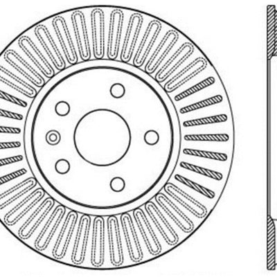 StopTech Drilled Sport Brake Rotor