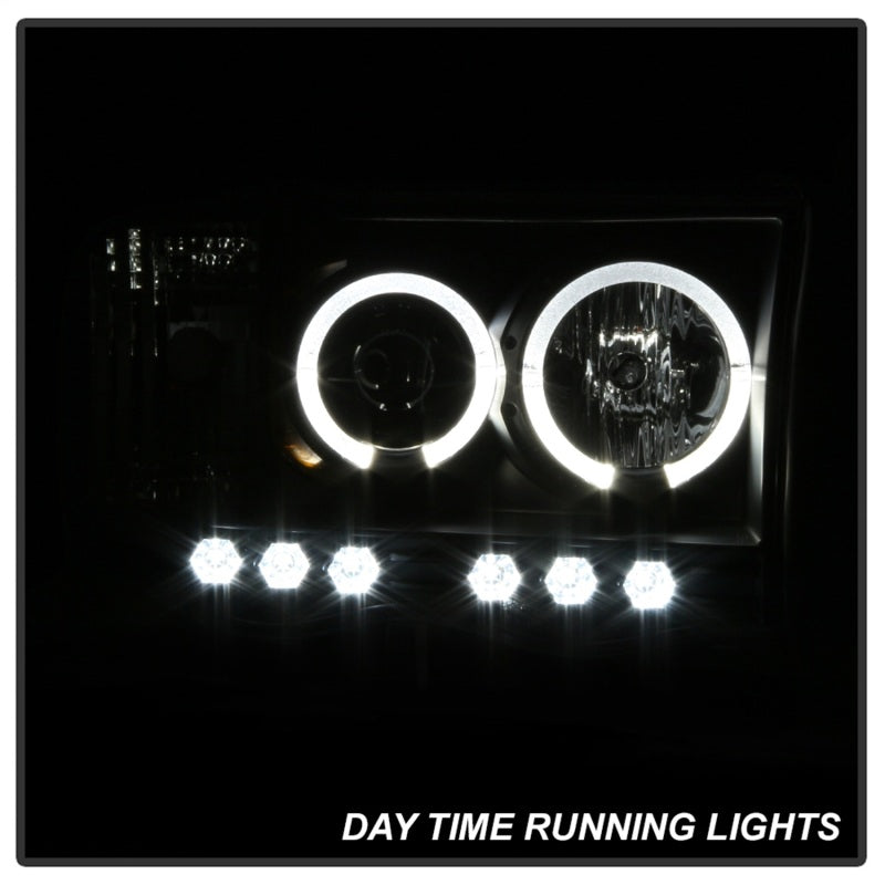Spyder Dodge Ram 1500 02-05/Ram 2500 03-05 Projector Headlights LED Halo LED Blk PRO-YD-DR02-HL-BK Spyder Dodge Ram 1500 02-05/Ram 2500 03-05 Projector Headlights LED Halo LED Blk PRO-YD-DR02-HL-BK