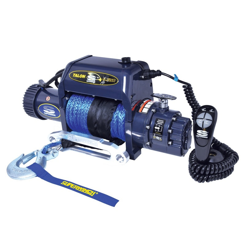 Superwinch 9500 LBS Integrated 12V DC 3/8in x 80ft Synthetic Rope Talon 9.5iSR Winch Superwinch 9500 LBS Integrated 12V DC 3/8in x 80ft Synthetic Rope Talon 9.5iSR Winch