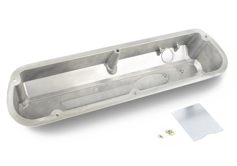 Ford Racing Slant Edge Valve Covers w/Ford Racing Logo - Bare Ford Racing Slant Edge Valve Covers w/Ford Racing Logo - Bare