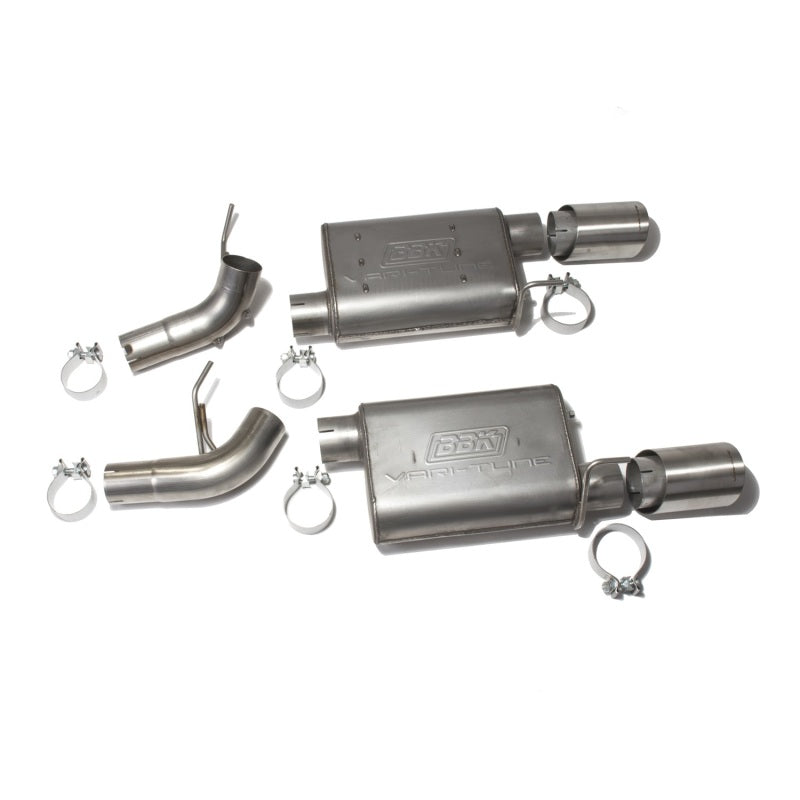 BBK 05-10 Mustang GT VariTune Axle Back Exhaust Kit (Stainless Steel BBK 05-10 Mustang GT VariTune Axle Back Exhaust Kit (Stainless Steel