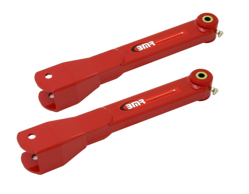 BMR 10-15 5th Gen Camaro Non-Adj. Rear Trailing Arms (Polyurethane) - Red BMR 10-15 5th Gen Camaro Non-Adj. Rear Trailing Arms (Polyurethane) - Red