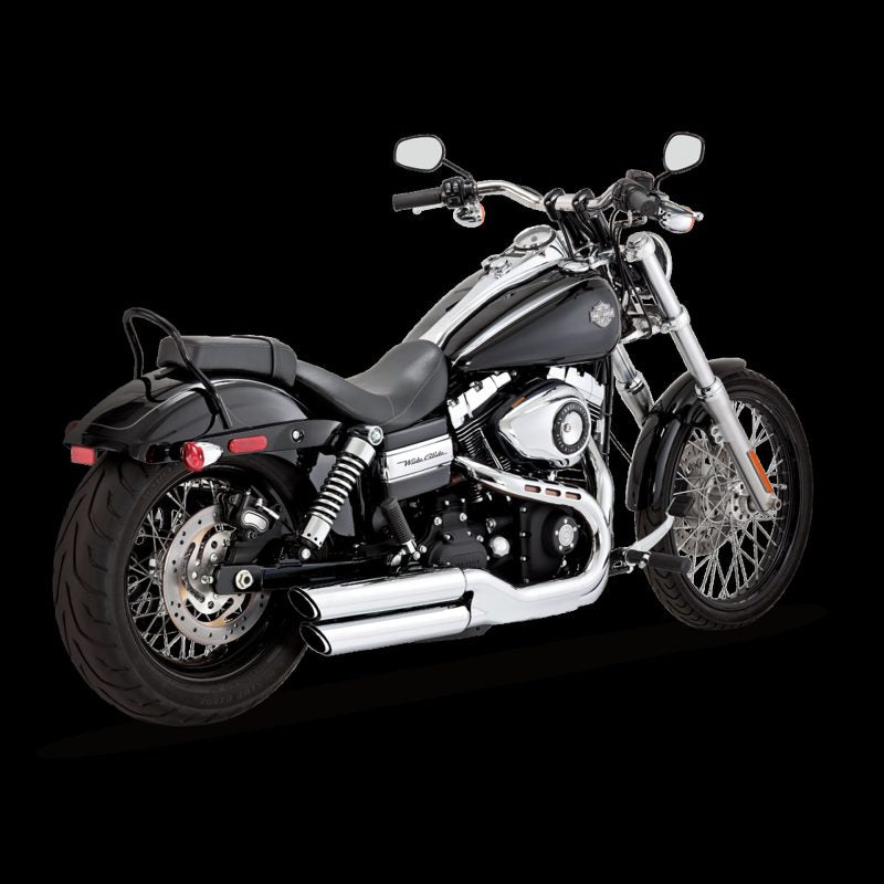 Vance & Hines HD Dyna Fatbob/Wide 08-16 3In Sli Slip-On Exhaust Vance & Hines HD Dyna Fatbob/Wide 08-16 3In Sli Slip-On Exhaust