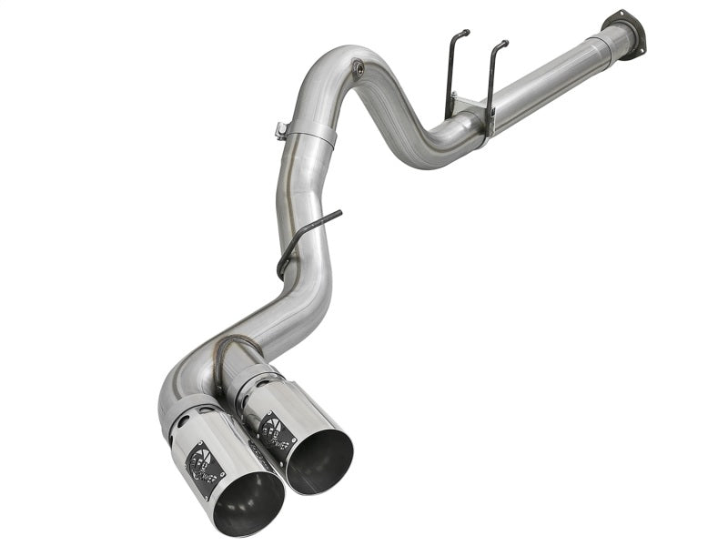aFe Rebel XD 4in SS Down-Pipe Back Exhaust w/Dual Polished Tips 17-18 Ford Diesel Trucks V8-6.7L(td) aFe Rebel XD 4in SS Down-Pipe Back Exhaust w/Dual Polished Tips 17-18 Ford Diesel Trucks V8-6.7L(td)