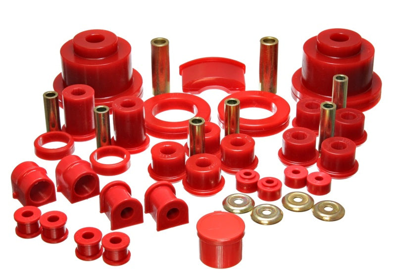 Energy Suspension 04 Pontiac GTO Red Hyper-flex Master Bushing Set Energy Suspension 04 Pontiac GTO Red Hyper-flex Master Bushing Set