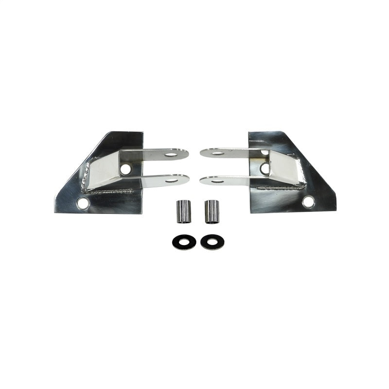 Rugged Ridge 87-95 Jeep Wrangler YJ Stainless Steel Mirror Relocation Brackets Rugged Ridge 87-95 Jeep Wrangler YJ Stainless Steel Mirror Relocation Brackets