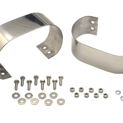 Kentrol 76-95 Jeep CJ/Wrangler YJ Bumperettes Pair - Polished Silver