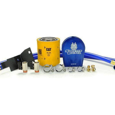Sinister Diesel 03-07 Ford Powerstroke 6.0L Coolant Filtration System w/ Cat Filter