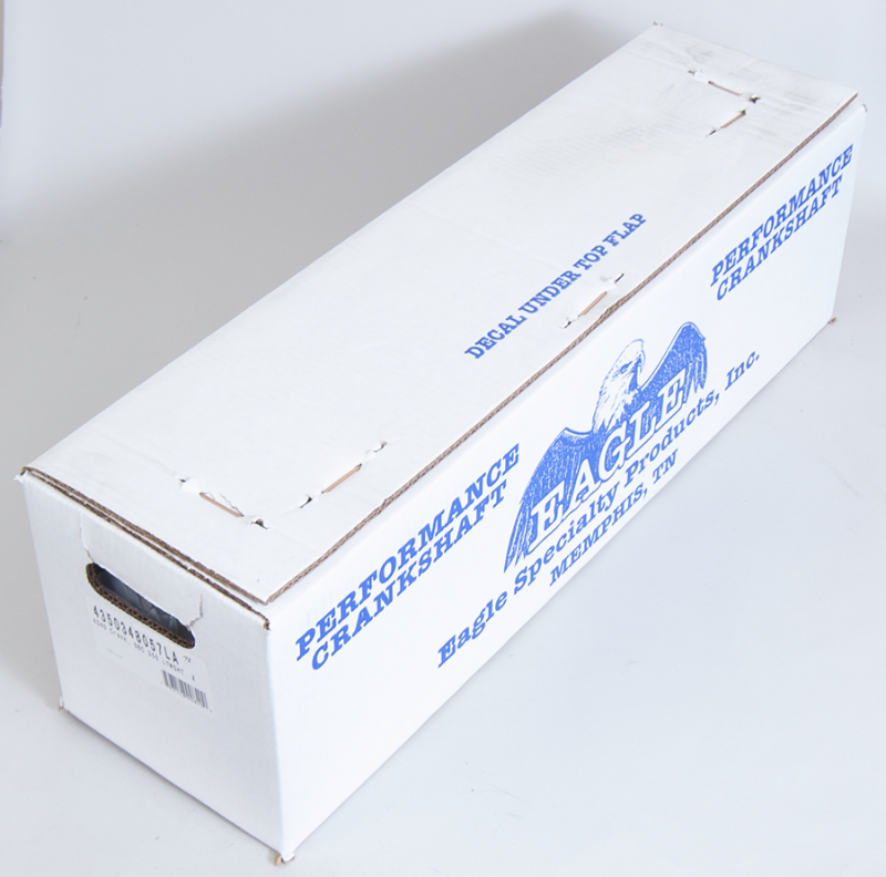 Eagle SBC 350 Forged Lightweight Crankshaft 3.480in Stroke 2.1in Rod Journal Eagle SBC 350 Forged Lightweight Crankshaft 3.480in Stroke 2.1in Rod Journal