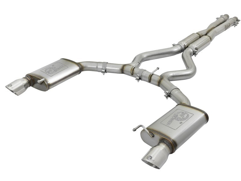 aFe 11-21 Dodge Durango V6-3.6L/V8-5.7L MACH Force-Xp 304 SS Cat-Back Exhaust System w/ Polished Tip aFe 11-21 Dodge Durango V6-3.6L/V8-5.7L MACH Force-Xp 304 SS Cat-Back Exhaust System w/ Polished Tip