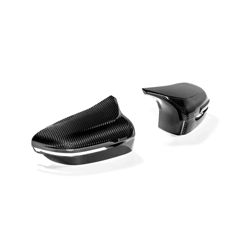 Akrapovic 2018+ BMW M5 (F90) / 2020 BMW M8 (F91/F92) Carbon Fiber Mirror Cap Set - High Gloss Akrapovic 2018+ BMW M5 (F90) / 2020 BMW M8 (F91/F92) Carbon Fiber Mirror Cap Set - High Gloss