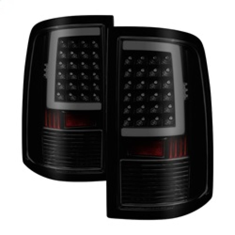 xTune 09-18 Dodge Ram 1500 LED Tail Lights - Black Smoke (ALT-ON-DR09-LBLED-BSM) xTune 09-18 Dodge Ram 1500 LED Tail Lights - Black Smoke (ALT-ON-DR09-LBLED-BSM)
