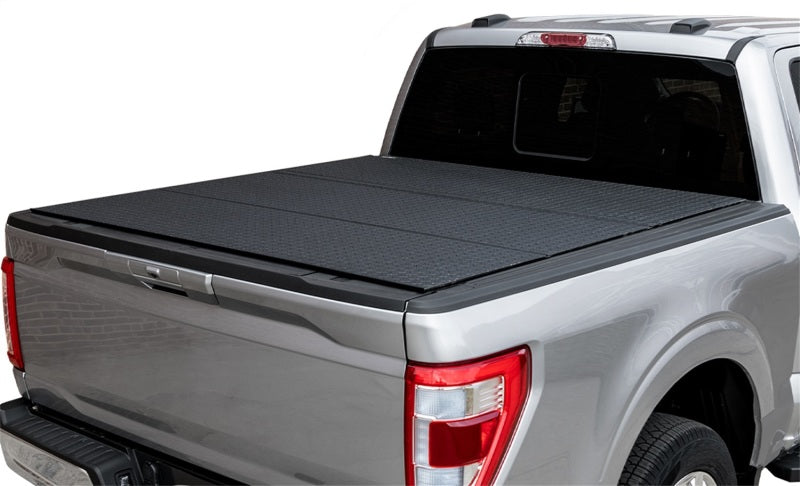 Access LOMAX Pro Series Tri-Fold Cover 17-19 Honda Ridgeline 5ft Bed - Blk Diamond Mist Access LOMAX Pro Series Tri-Fold Cover 17-19 Honda Ridgeline 5ft Bed - Blk Diamond Mist