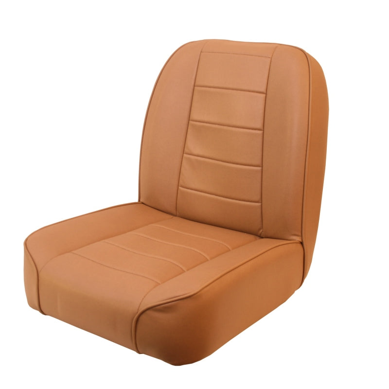 Rugged Ridge Low-Back Front Seat Non-Recline Tan 55-86 CJ Rugged Ridge Low-Back Front Seat Non-Recline Tan 55-86 CJ