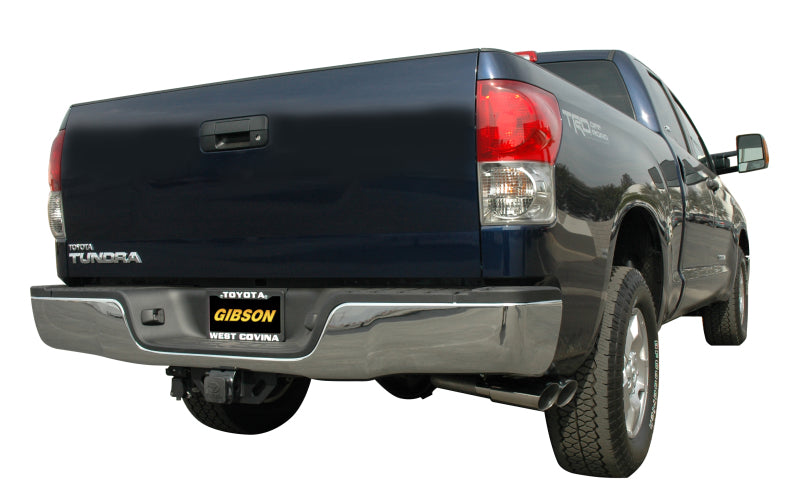 Gibson 10-19 Toyota Tundra SR5 4.6L 2.5in Cat-Back Dual Sport Exhaust - Aluminized Gibson 10-19 Toyota Tundra SR5 4.6L 2.5in Cat-Back Dual Sport Exhaust - Aluminized