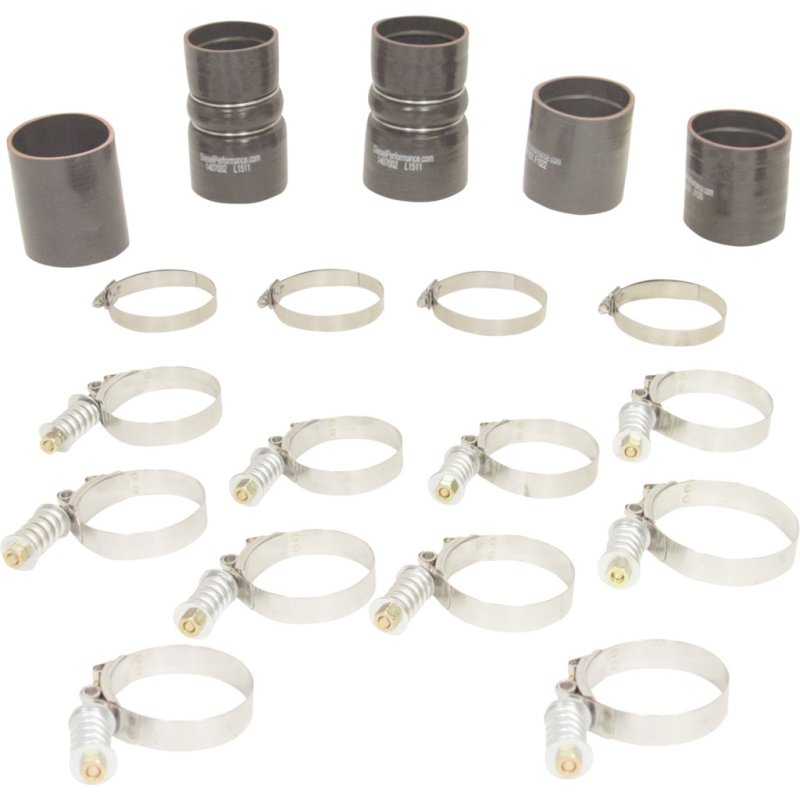 BD Diesel Intercooler Hose & Clamp Kit - 1999-2003 Ford 7.3L PowerStroke BD Diesel Intercooler Hose & Clamp Kit - 1999-2003 Ford 7.3L PowerStroke