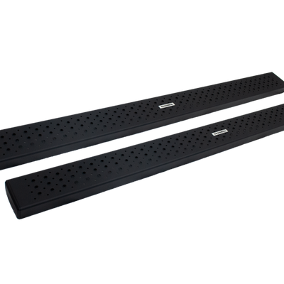 Go Rhino HD SideSteps - Textured Black - 87in