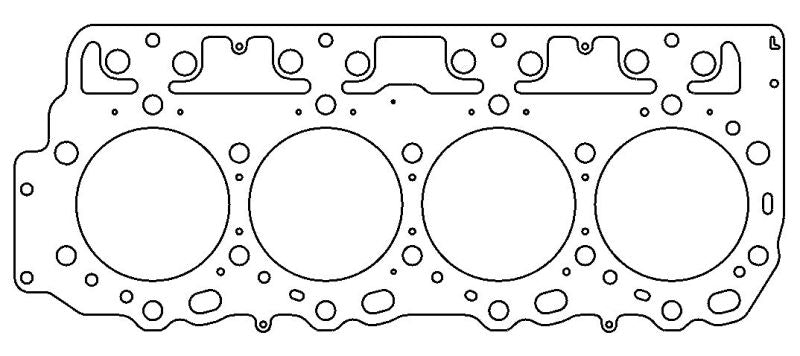 Cometic GM 6.6L Duramax Diesel 01-06 4.100 inch Bore .075 inch MLS-5 Left Head Gasket Cometic GM 6.6L Duramax Diesel 01-06 4.100 inch Bore .075 inch MLS-5 Left Head Gasket